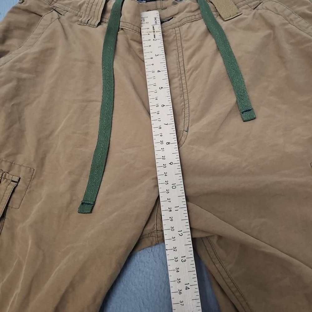 Vintage No Boundaries Paratrooper Cargo Pants Zip Off Legs Ripstop 36x30 Skate - Picture 9 of 11